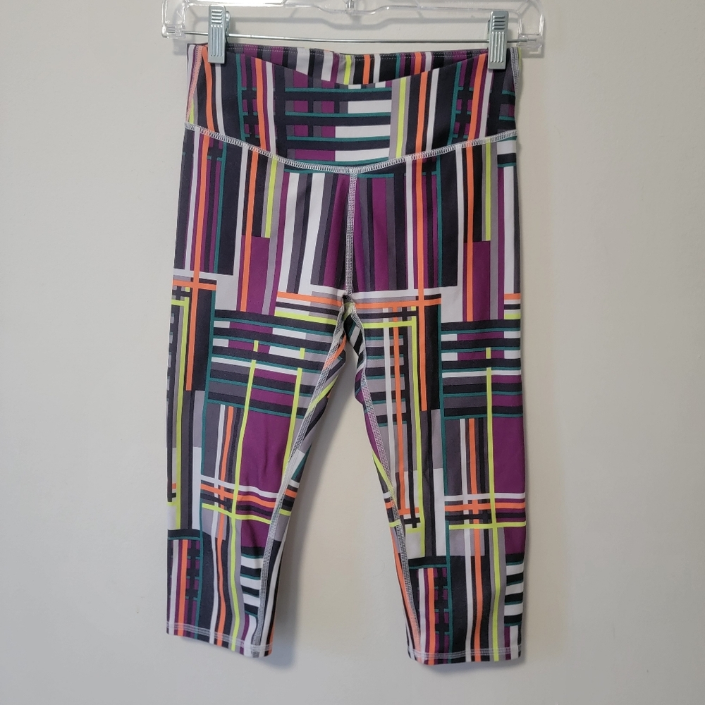 Fabletics Striped Kids Leggings